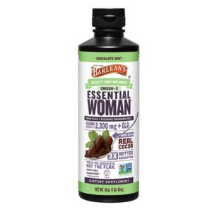 Barlean's The Essential Woman Supplement Swirl Chocolate Mint, 16 oz