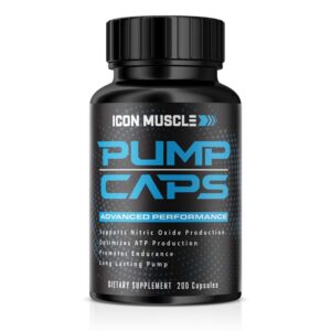 Icon Muscle Pump Caps 200 Caps