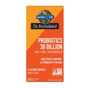 Garden of Life Dr. Formulated Probiotics 30 Billion 30 Capsules