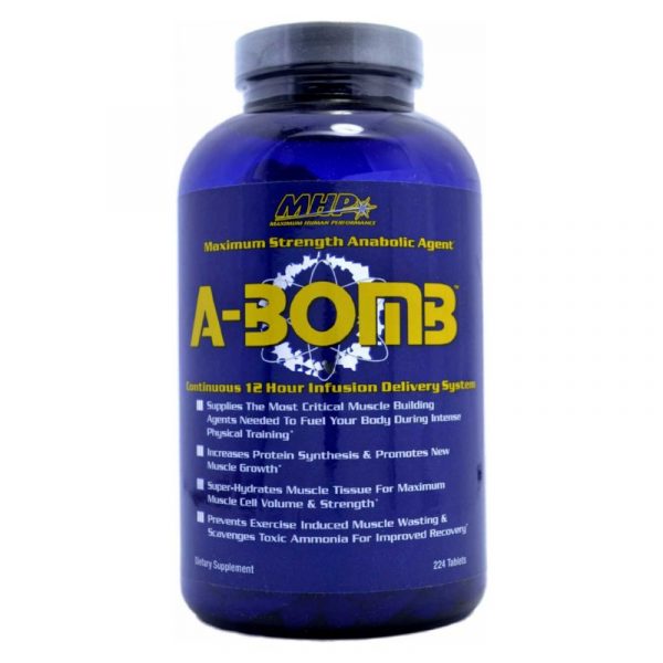 MHP A-BOMB Maximum Strength Anabolic Agent, 224 Tablets