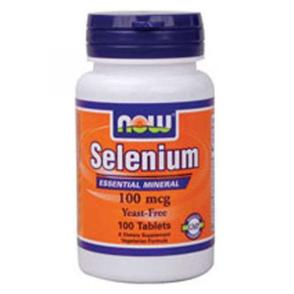 NOW Selenium 100mcg 100 Tab
